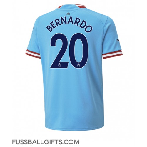 Manchester City Bernardo Silva #20 Fußballbekleidung Heimtrikot 2022-23 Kurzarm